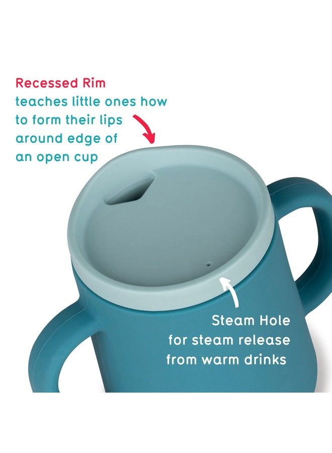 TUM TUM 3 Way Baby Trainer Cup Designed With Feeding Specialist 180Ml (Blue) - Image 4