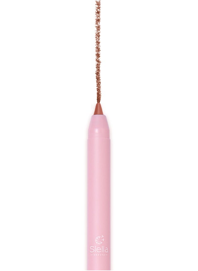 Siella Beauty The Lip Liner Cinnamon For 16H Long Lasting and Transfer Proof  - Image 1