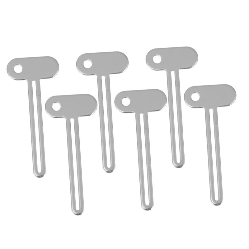 Metal Toothpaste Squeezer Roller Set Of 6 Tube Dispenser For Bathroom - Image 2