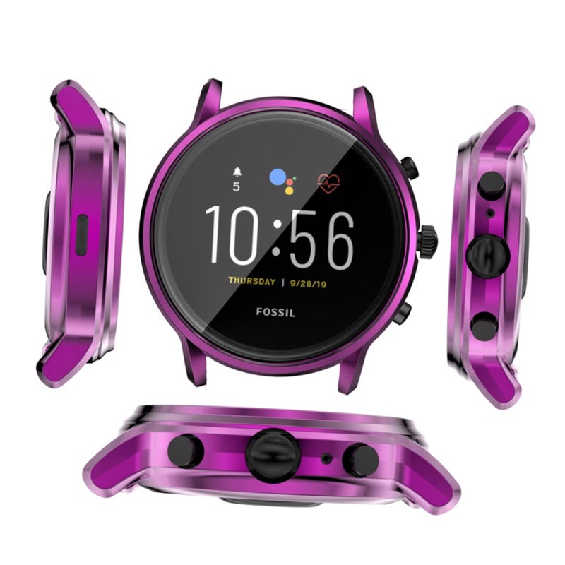Smartwatch 5 Bumper Case With Screen Protector Purple 4 4x4 4 Cm - Image 5