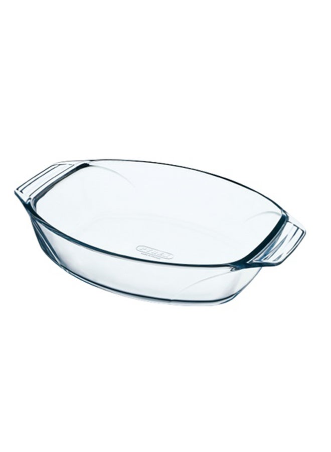PYREX Optimum Oval Roaster With Handle Clear - Image 2