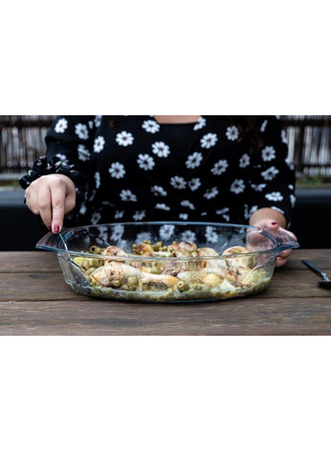 PYREX Optimum Oval Roaster With Handle Clear - Image 5