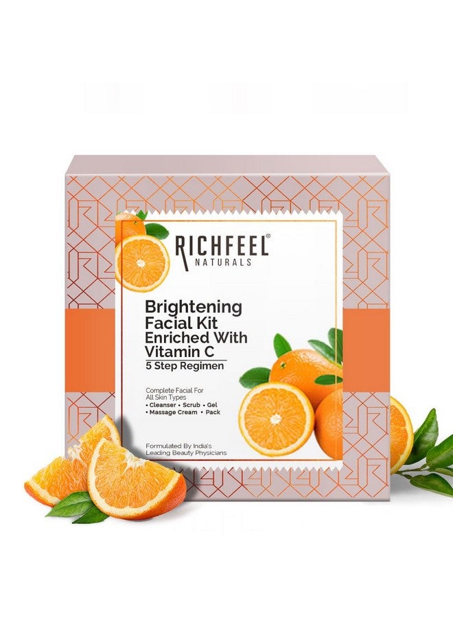 Richfeel Brightening Facial Kit With Vitamin C | For Glowing Skin | Tan Removal| 30 G - Image 1