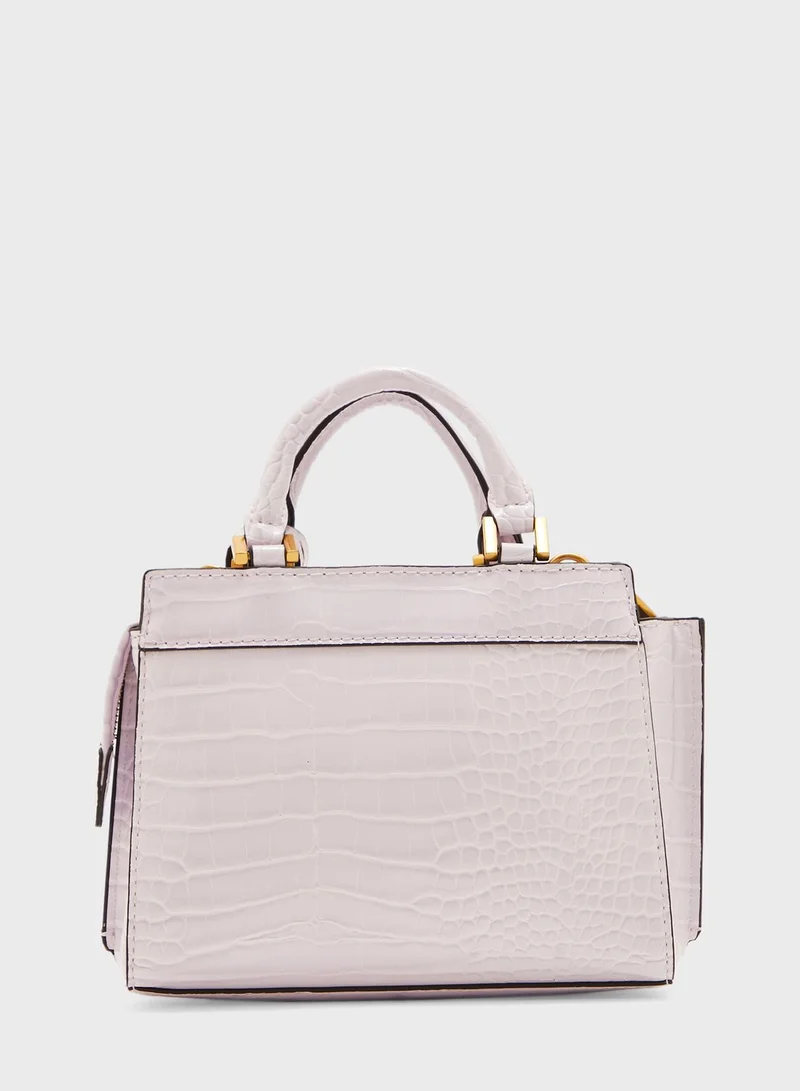 GUESS Katey Croc Mini Crossbody