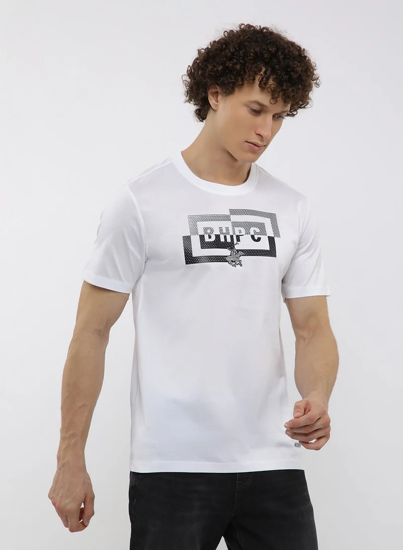 BEVERLY HILLS POLO CLUB  Graphic Crew Neck T-Shirt for Men | Best Price UAE