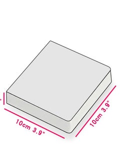 Generic Portable Watercolor Sketchbook, 3.9x3.9 Inch Mini Square Notebook, 62 Pages of Textured Watercolor Drawing Papers, 300 GSM (140lb) Art Paper, Sky Blue Cover  - Image 5