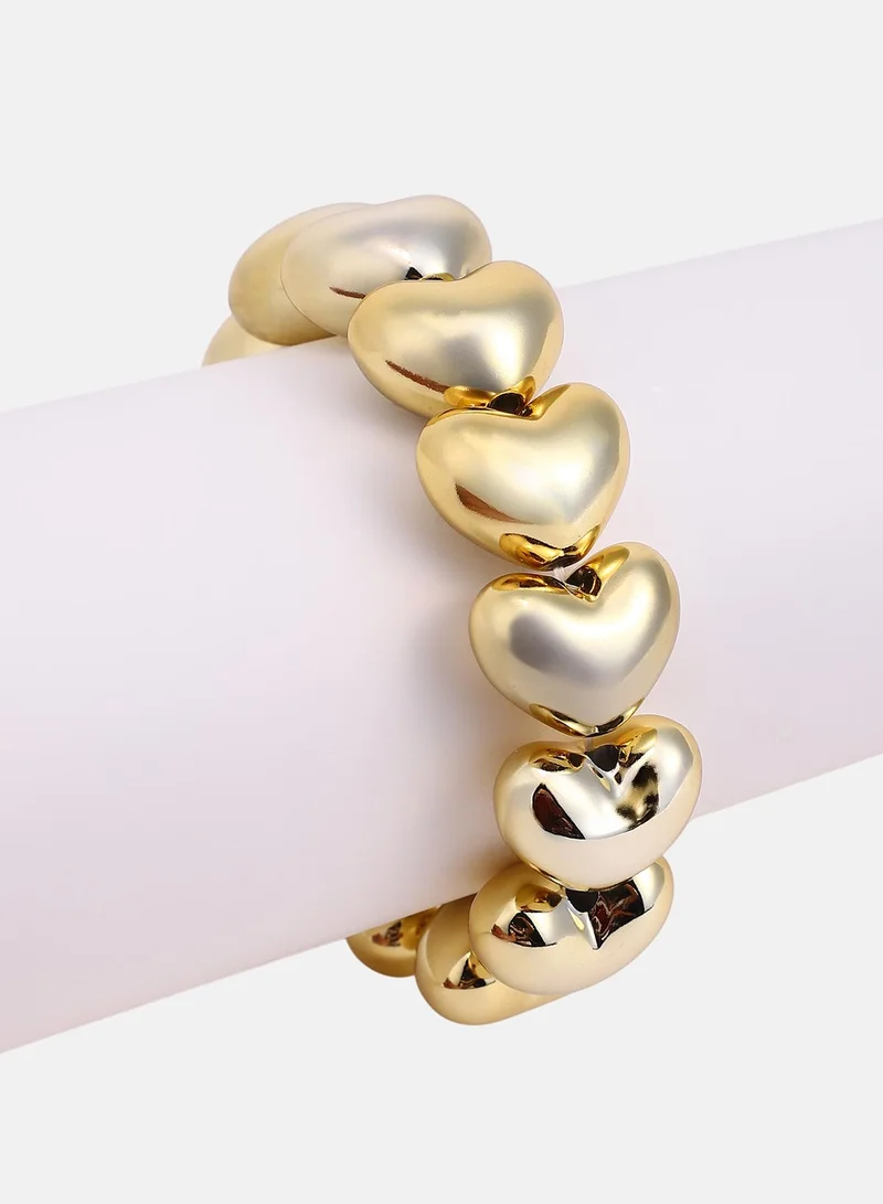 SOHI Cuoer Beaded Artificial Bracelet Jewellery