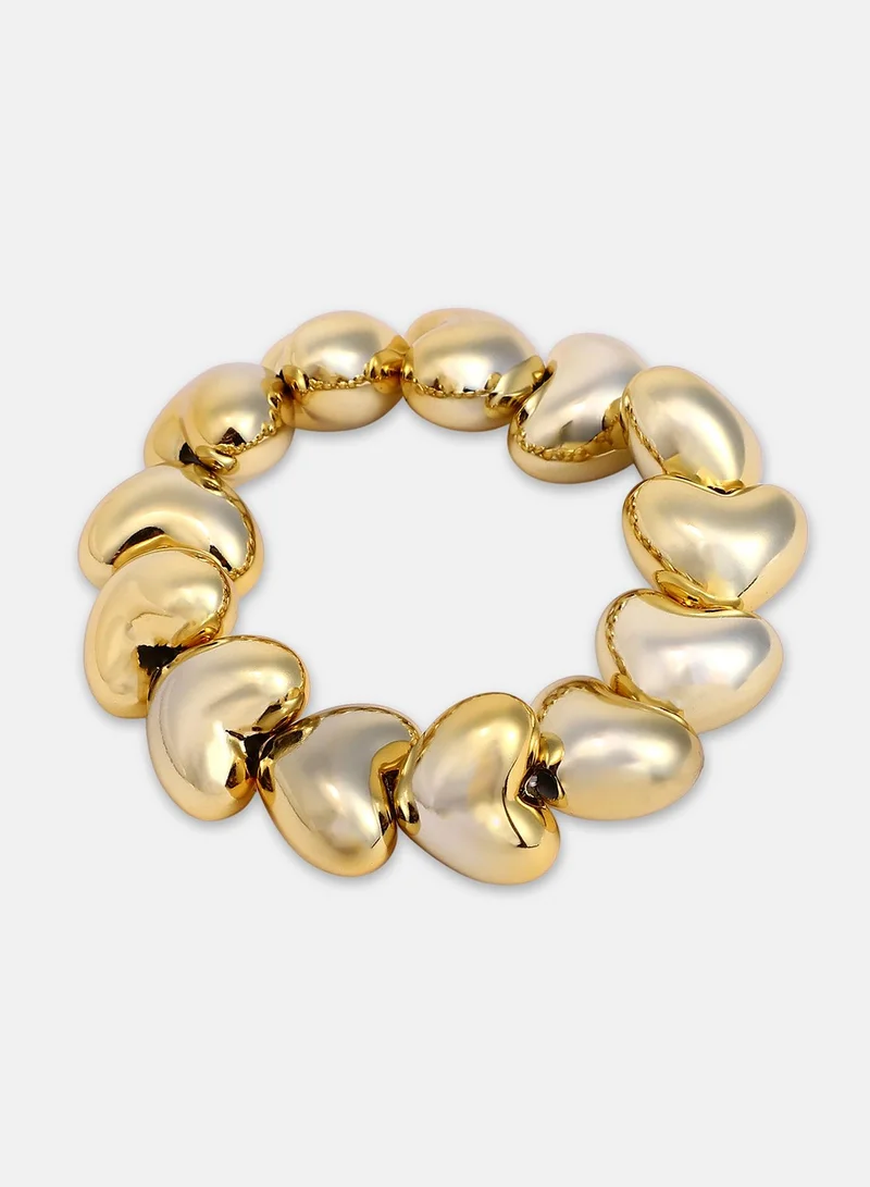 SOHI Cuoer Beaded Artificial Bracelet Jewellery