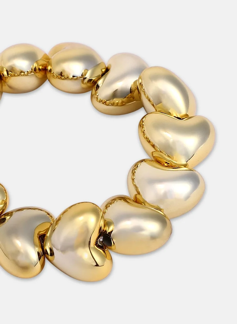 SOHI Cuoer Beaded Artificial Bracelet Jewellery