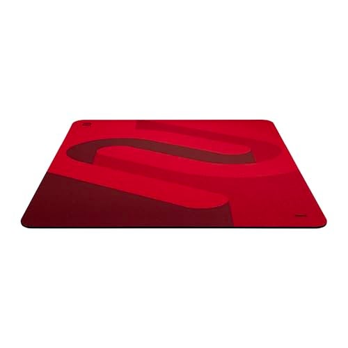 BenQ Zowie H-SR-SE Rouge II Extra Large Esports Gaming Mouse Pad, Humidity Resistance Color Cloth, Smooth Glide Feel, Uniform high-Density Rubber Base with Medium Softness, Anti-Slip Base - Image 1