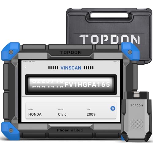 TOPDON Phoenix Lite 2 Bidirectional Scan Tool, OBD2 Scanner, Function as AD900BT AD900 Lite, ECU Coding, Wireless Automotive Diagnostic Scanner, 34+ Reset Services, FCA AutoAuth, 2 Years Free Update - Image 1