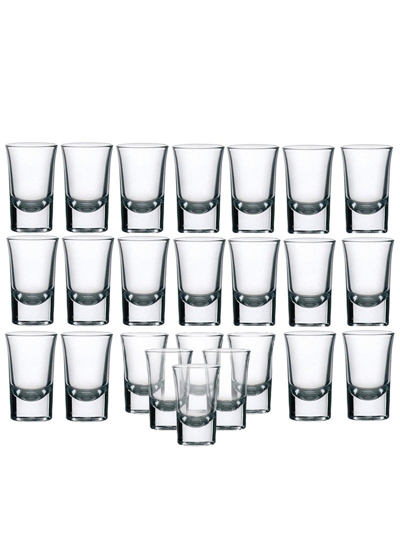 Blink Max BLINKMAX Round Glass with Heavy Base (Set of 24) 35ml - Image 1