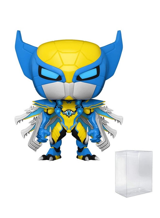 Funko Pop Marvel Mech Strike Monster Hunters Wolverine 996 Box & Protector Include - Image 2