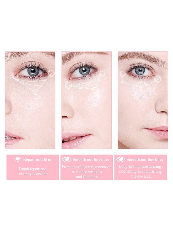 إيلهو ريتينول آي ستيك - كريم ريتينول للعين للهالات السوداء والانتفاخ ، عصا كريم العين المضادة للتجاعيد ، علاج الخطوط الدقيقة للهالات السوداء ، بلسم مصل تحت العين للعناية بالبشرة - Image 2