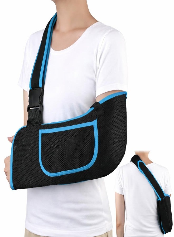 mosago Arm Sling, Lightweight & Breathable Medical Sling with Adjustable Shoulder Strap, Shoulder Mesh Immobilizer Slings for Elbow Injury/Torn Rotator Cuff/Wrist Injury/Surgery.Right or Left, Women or Men - Image 1