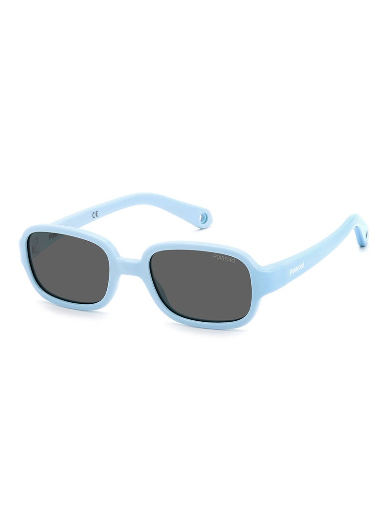 Polaroid Kids Unisex UV Protection Rectangular Sunglasses - Pld K003/S Azure 43 - Lens Size: 43 Mm  - Image 1