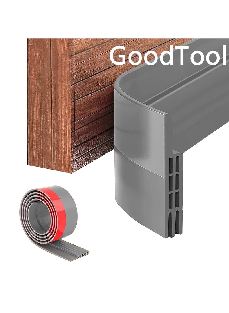 GoodTool Door Bottom Sealing Strip Door Bottom Windshield Strip Rubber Windshield Strip Non Deformable Soundproof Door Bottom Sealing Strip Is Suitable For Windproof Dustproof And nsectproof - Image 1
