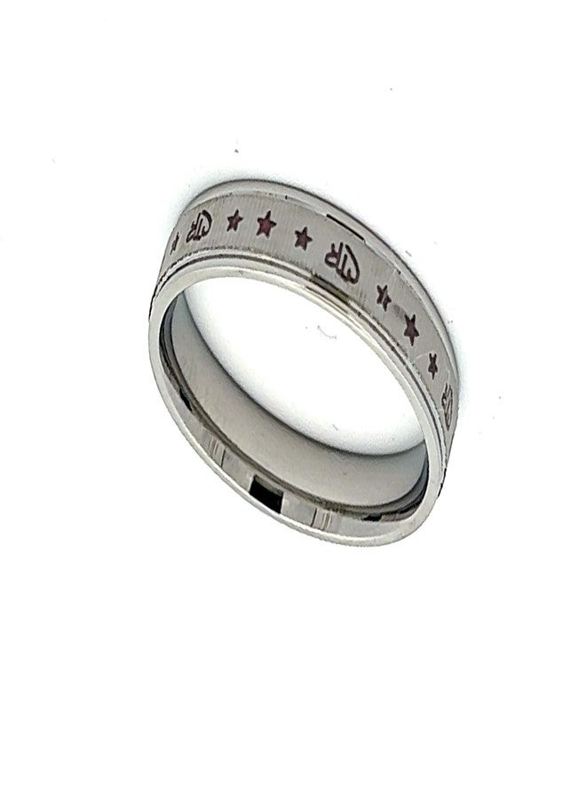 Ringmasters J126 Size 7 Choose The Right Stainless Steel Ring Mormon One Moment In Time LDS CTR - Image 4