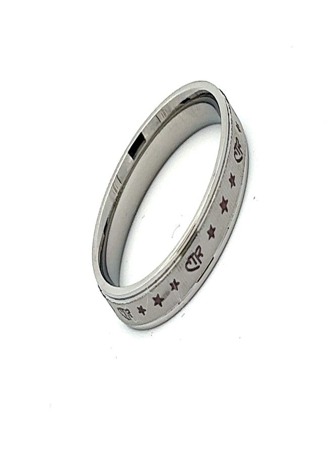 Ringmasters J126 Size 7 Choose The Right Stainless Steel Ring Mormon One Moment In Time LDS CTR - Image 3