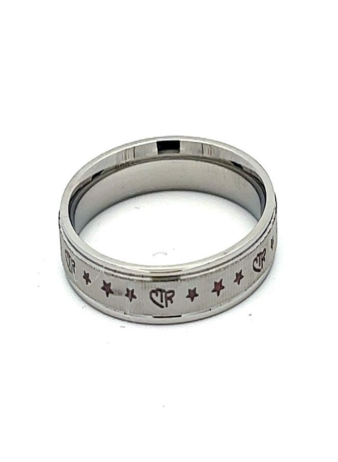 Ringmasters J126 Size 7 Choose The Right Stainless Steel Ring Mormon One Moment In Time LDS CTR - Image 1