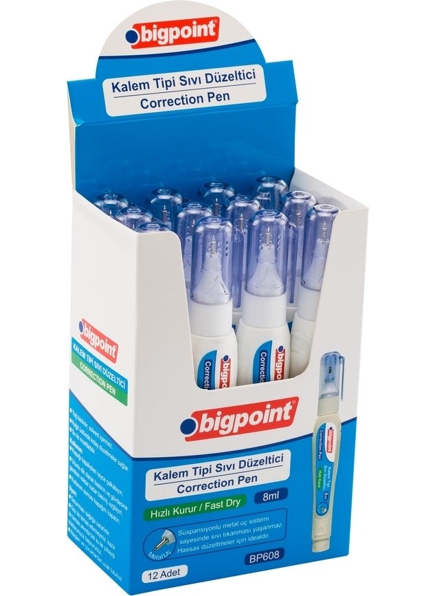 Bigpoint Pen Type Liquid Eraser 8 Ml  - Image 2