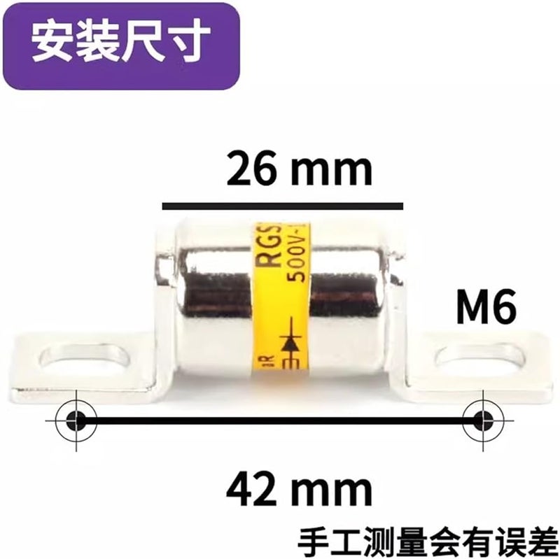 16A 40A 50A 63A 80A 100A Fuse 250V 500V RGS11 CR2L GSB Electrical Fuse - Image 3