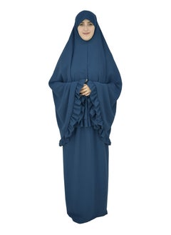 DAMAS COLLECTION Two Piece Islamic prayer dress for girls kids and women -Prayer Clothes for girls and Muslim Women-Prayer Abaya For women and girls kids- Umrah essentials for women -Prayer dress women  - Image 5