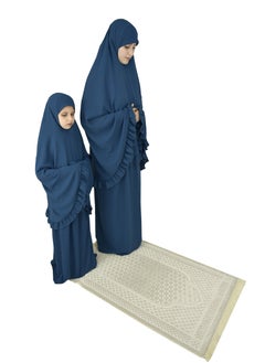 DAMAS COLLECTION Two Piece Islamic prayer dress for girls kids and women -Prayer Clothes for girls and Muslim Women-Prayer Abaya For women and girls kids- Umrah essentials for women -Prayer dress women  - Image 2
