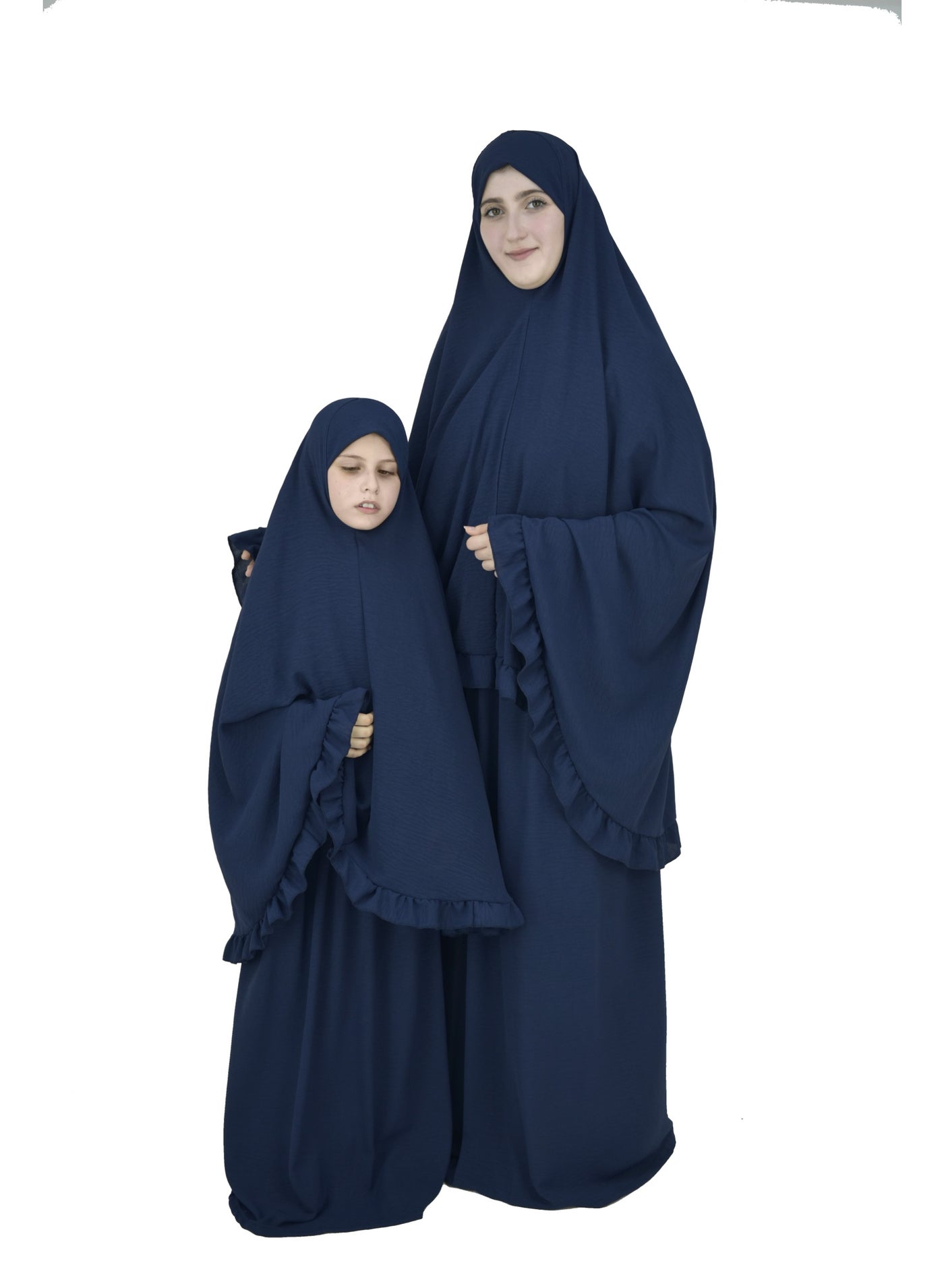 Two Piece Islamic prayer dress for girls kids and women -Prayer Clothes for girls and Muslim Women-Prayer Abaya For women and girls kids- Umrah essentials for women -Prayer dress women