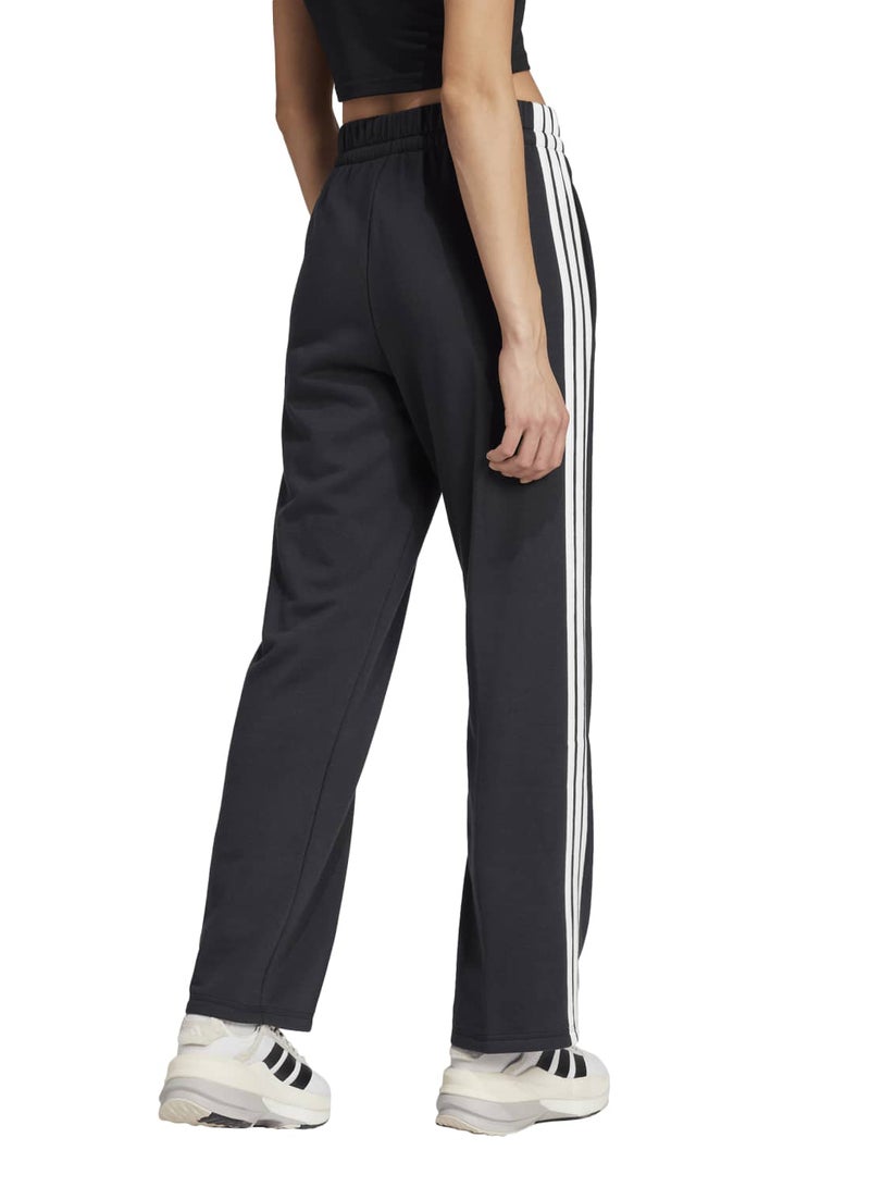Adidas Essentials 3-Stripes Open Hem French Terry Pants - Image 2