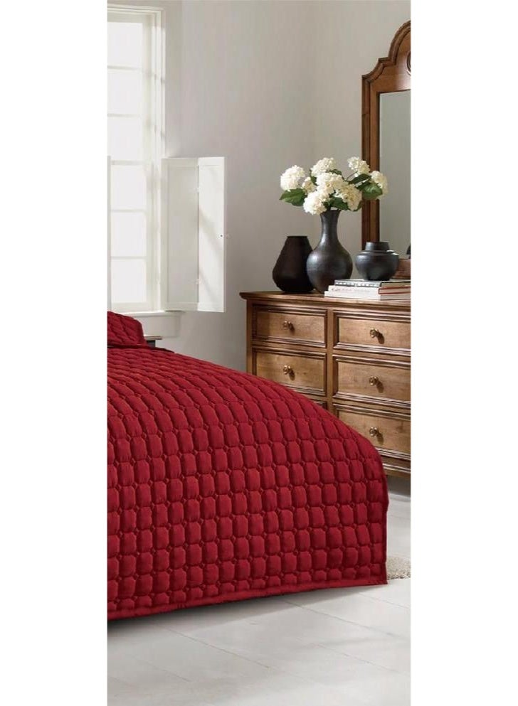 MingLi Compressed summer double bed sheet made of microfiber, size 230*250 cm - Image 3