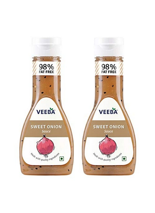 Veeba Veeba Sweet Onion Sauce, 350g - Pack of 2  - Image 1