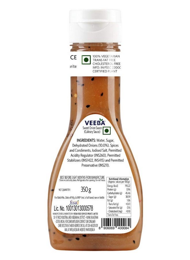 Veeba Veeba Sweet Onion Sauce, 350g - Pack of 2  - Image 2