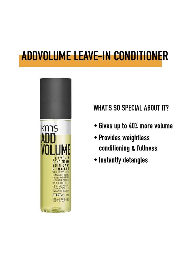 kms - Addvolume Volumizing Leave-In Conditioner, 5.0 Oz - Image 1