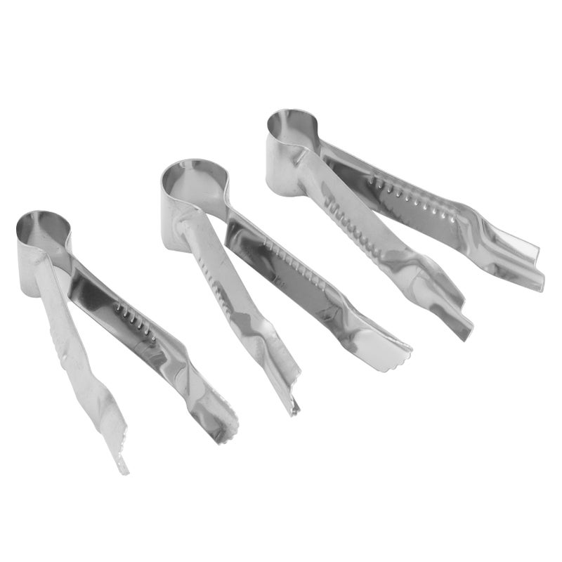 3pcs Stainless Steel Cake Crimper Cake Making Decorating Clamp Mould DIY Baking Tools - Image 1