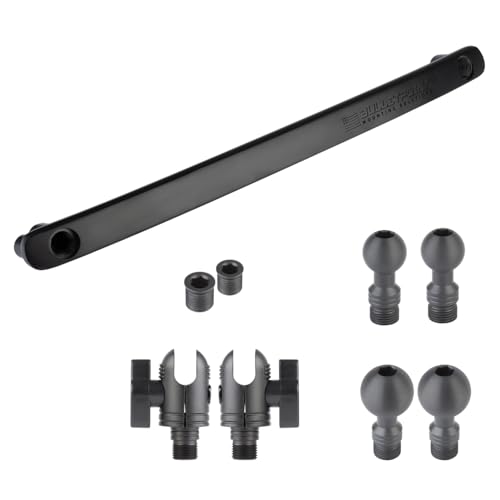Bulletpoint Mounting Solutions Metal Grab Bar Insert Replacement with 2 Mounting Points Compatible with 2011-2018 Jeep Wrangler JK (Black) - Image 1
