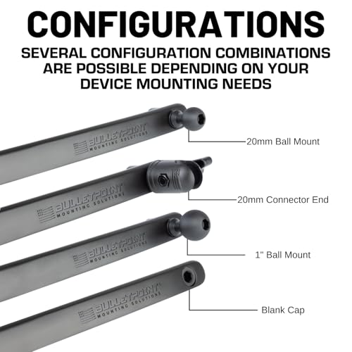 Bulletpoint Mounting Solutions Metal Grab Bar Insert Replacement with 2 Mounting Points Compatible with 2011-2018 Jeep Wrangler JK (Black) - Image 5