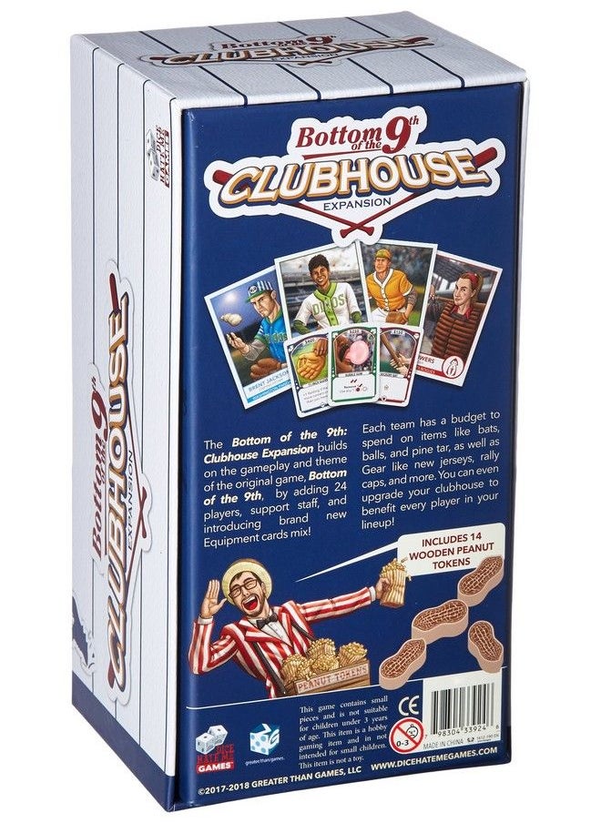 Greater than Games Bottom Of The 9Th: Clubhouse Expansion Board Game  - Image 3