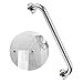 ZUEXT 16 Inch Shower Grab Bar Satin Brushed Nickel ZUEXT Stainless Steel Safety Grab Bar Handle Bathroom Balance Bar Safety Hand Rail Support Handicap Elderly Injury Senior Assist Bath Handle - Image 1