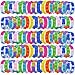 kapibarasensei 80Pcs Pop Bracelet Fidget Toy Wearable Fidget Bracelets Push Poping Bubble Sensory Toys Stress Relief Finger Press Silicone Wristband for Kids and Adults ADHD ADD Autism Anxiety - Image 2