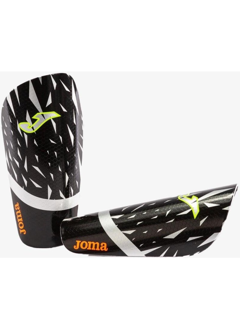 Joma Spider Shin Guards Black Silver Black Men's Shin Guards 401157.111  - Image 2