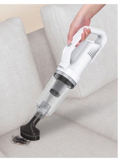 SUITU Wireless vacuum cleaner, suitable for hardwood floor carpet sofa pet hair, with LED lighting, work for 14 minutes, white  - Image 5