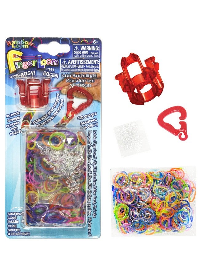 Rainbow Loom Official Finger Loom Red - Image 1