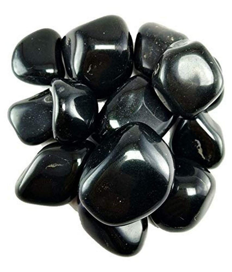 Ohhsome 500Gm Black Polished Stone Pebbles Glossy Polished Home Decorative Vase Fillers 500Gm - Image 3