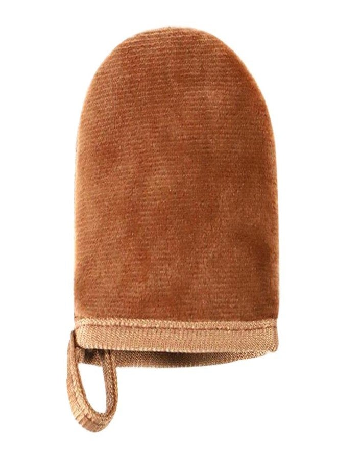 Generic Self Tanning Applicator Mitt Streak Free Home Fake Tan Mit Kit Brown - Image 1
