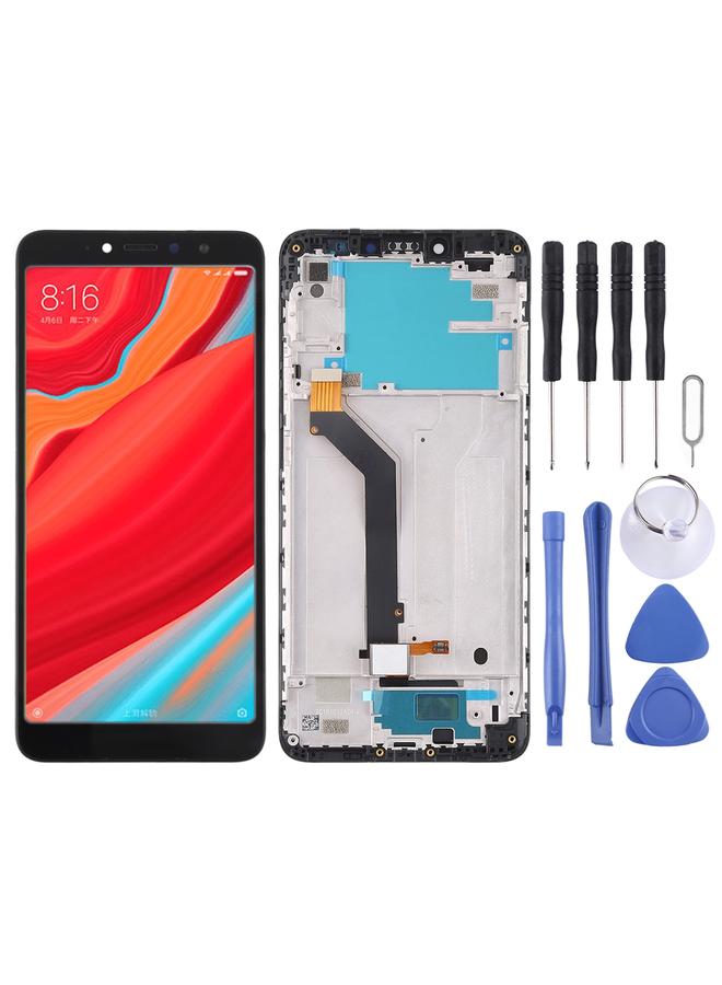 erorex Replacement TFT LCD Screen for Xiaomi Redmi S2 / Y2 Digitizer Full Assembly with Frame Black - Image 1