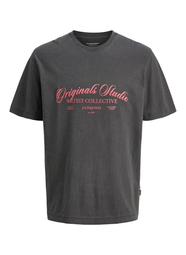 JACK & JONES Graphic Crew Neck T-Shirt