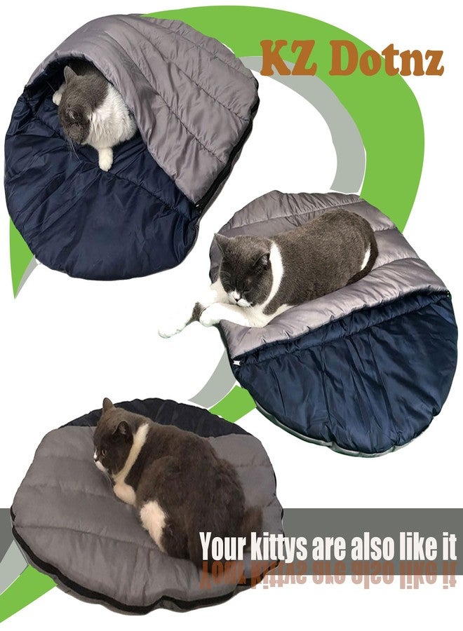 KZ Dotnz Soft Warm Dog Sleeping Bag, Large Portable Waterproof Camping Pet Bed, Packable Dog Bed for Camping, Hiking, Indoor Use - Image 4