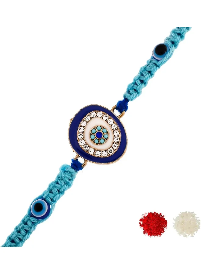 VOYLLA Evil Eye Men'S Thread Rakhi