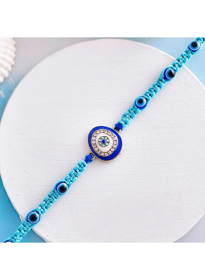 VOYLLA Evil Eye Men'S Thread Rakhi